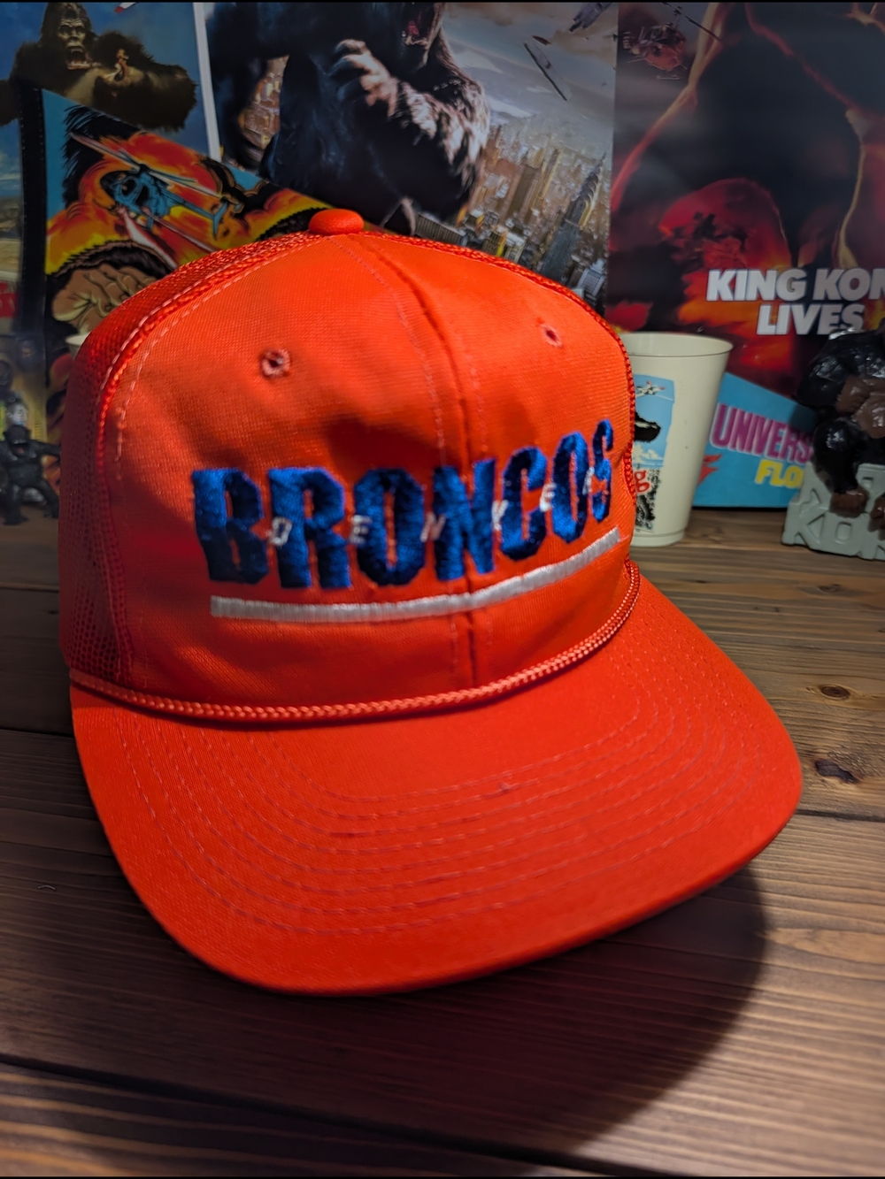 Vintage Sports Specialties Denver Broncos Trucker Hat